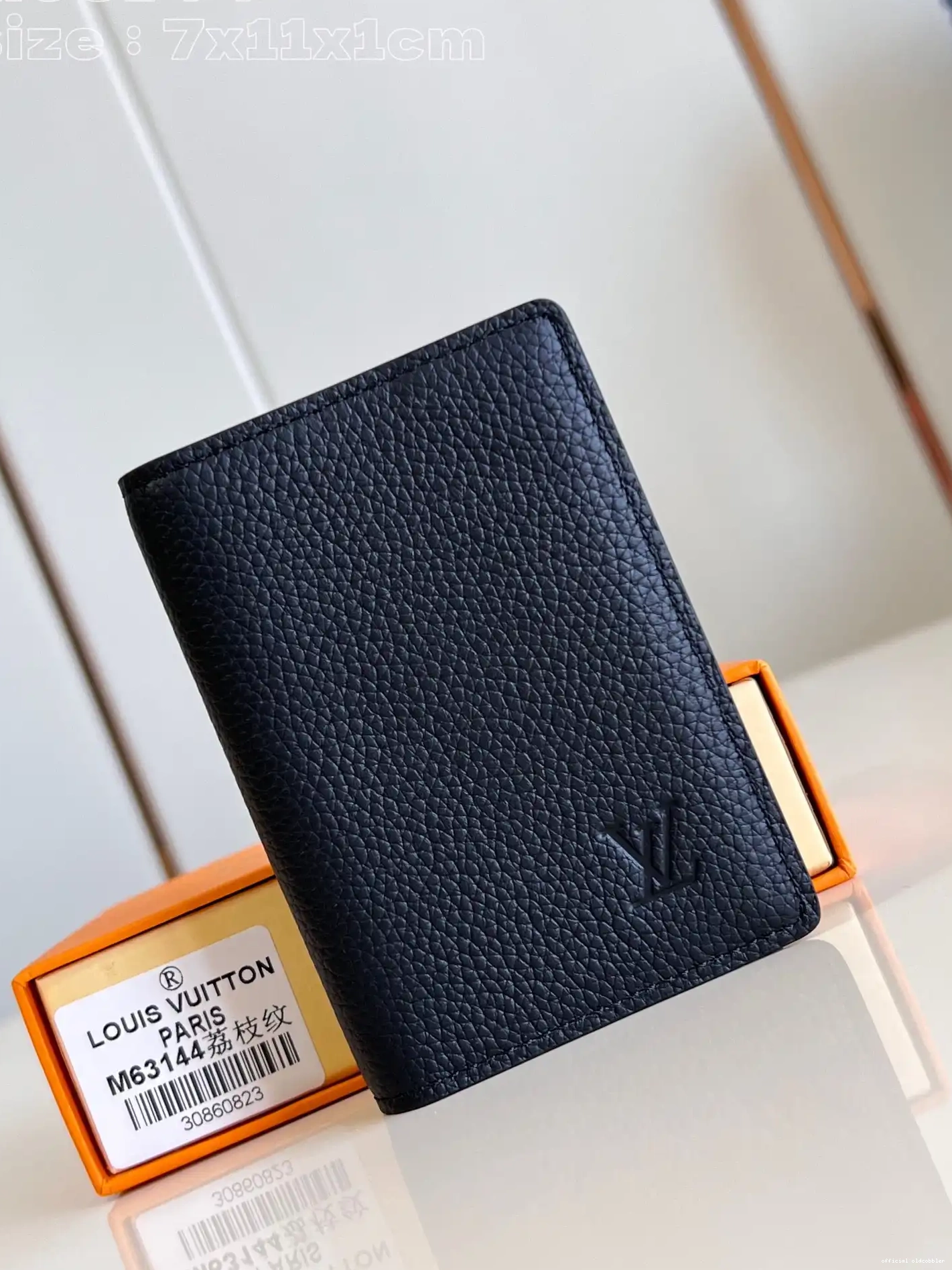 Official oldcobbler LOUIS VUITTON Pocket Organizer-7.5*11.1*1 cm 0628